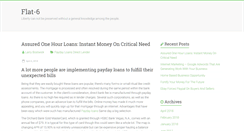 Desktop Screenshot of flat-6.net